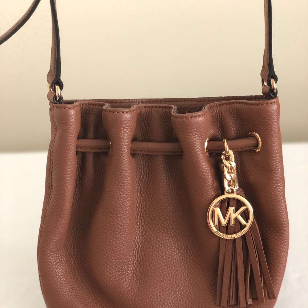Michael Kors Tan Leather Crossbody